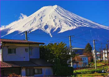 富士山望む