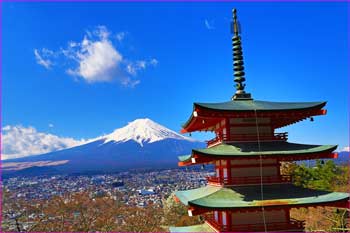 浅間神社五重塔