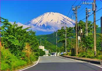 駿河小山の富士