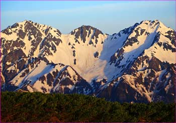 穂高連峰