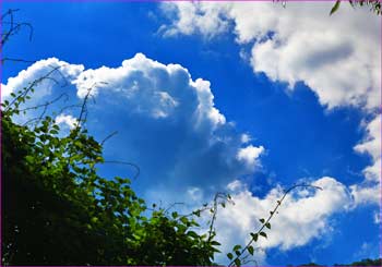 雲わく