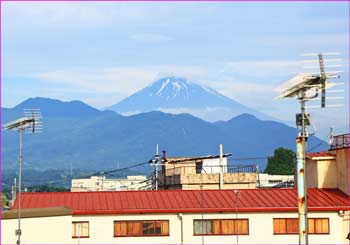 新松田駅から富士