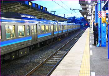 相模湖駅ホーム