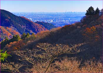 小仏峠から東京