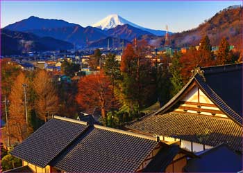 浄泉寺の富士山