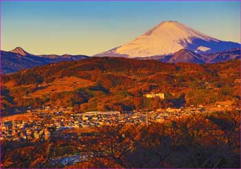 富士山明ける