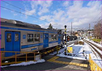 下吉田駅で