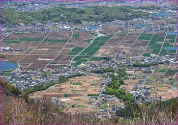 塩田平俯瞰