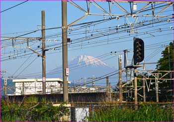 国府津から富士山