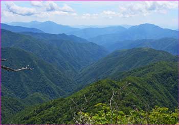 奥多摩の山々