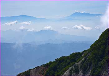 浅間山遠望