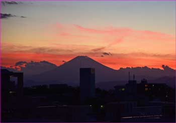 夕簿の富士