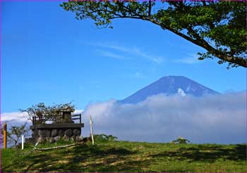 山頂富士