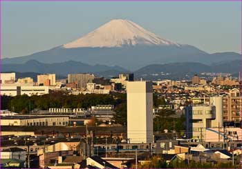 快晴富士山