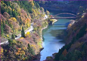 丹波川山峡