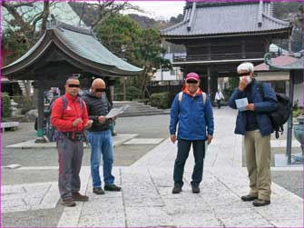 本覚寺にて