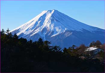 御巣鷹山から富士山