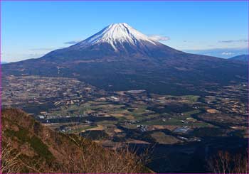 毛無山から富士山