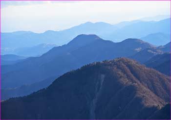 阿倍奥の山々