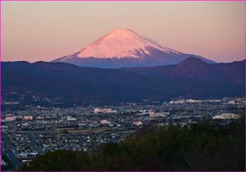 富士山明ける