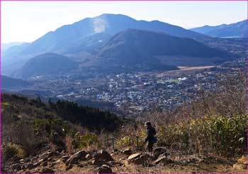 箱根山展望