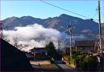 鳥沢で