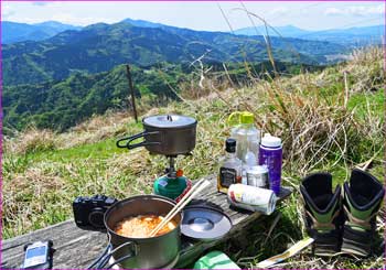 ラーメンで