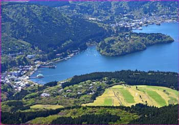 芦ノ湖元箱根俯瞰