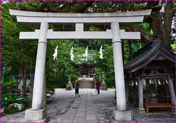 御霊神社鳥居