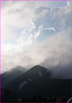 雷雲が