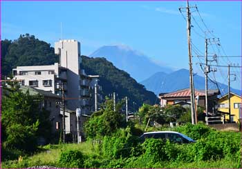 禾生駅付近の富士