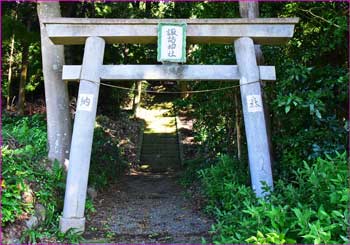 諏訪神社鳥居