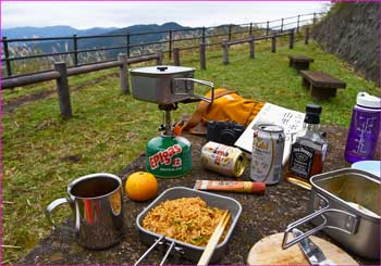 焼きそばで