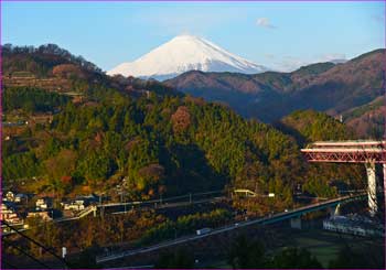 嵐から富士山