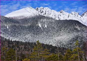 西穂高山稜