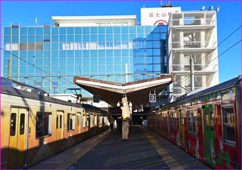 富士山駅ホーム