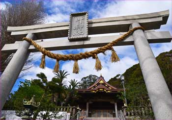 叶神社鳥居