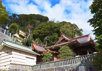 叶神社本殿