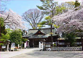 前鳥神社境内