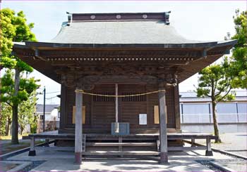 柄沢神社拝殿