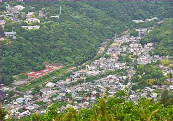 宮城野俯瞰