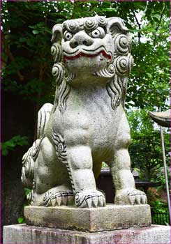 菅原神社の狛犬