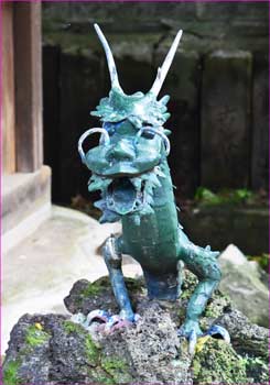 菅原神社の龍