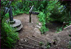 金時神社分岐