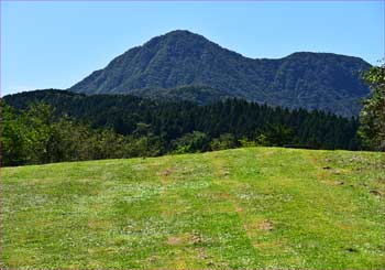 金時山間近に