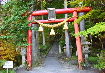 登山口の鳥居