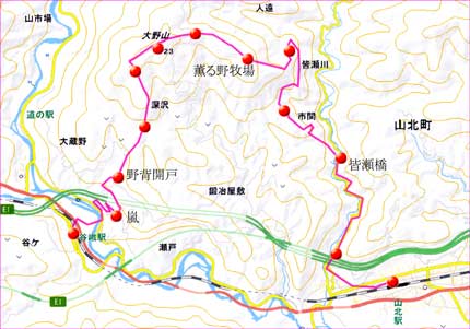 大野山地図