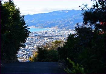 丘陵から小田原