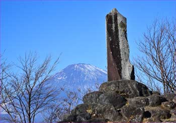 足柄峠の富士