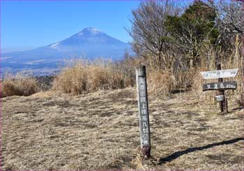 矢倉岳山頂